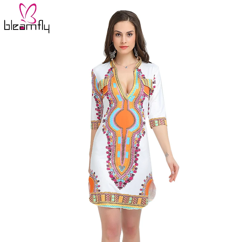 0 : Buy 3XL Plus Size Wholesale African Clothes Dashiki Dress for Women Casual ...