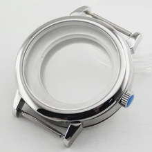 40 мм часы с сапфировым стеклом чехол Калибр ETA 2836, DG2813/3804, Miyota 82 серии