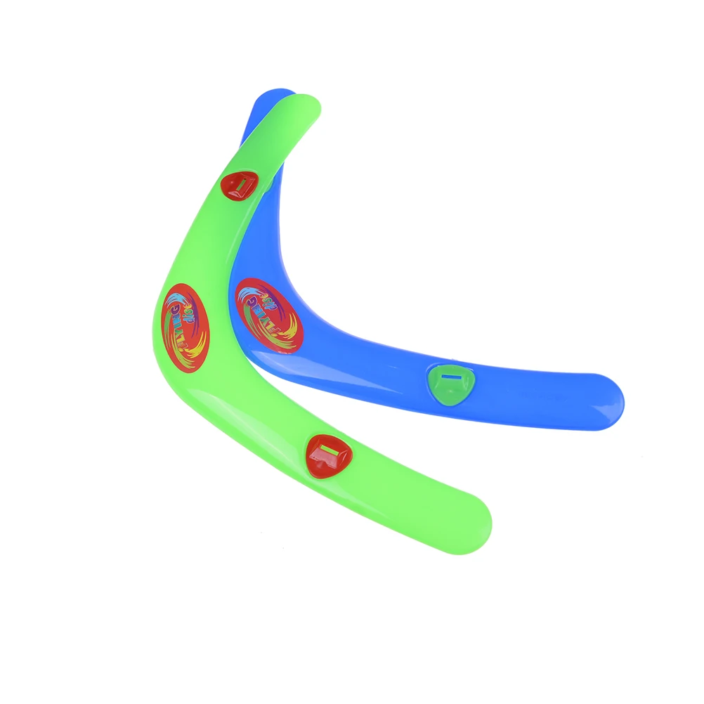 Детский портативный возвратный Бумеранг "возврат" пластик V образный Whistler открытый развлечения забавная игрушка