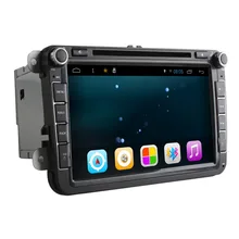 Quad Core 1024*600 Android6.0 16GB ROM 2Din Car DVD GPS Navigation Navigator Radio Player For VW Skoda Octavia 2