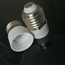 E27-E14 держателей лампы постоянного тока в постоянный преобразователи E27 для E14 светодиодный свет база 20 штук
