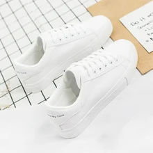 2019 Fashion White Sneakers Women Flats Canvas Shoes Women Vulcanize Shoes Summer Casual Zapatillas Mujer
