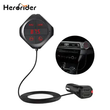 

6-in-1 Hands Free Wireless Bluetooth FM Transmitter Modulator Car MP3 Player TF/SD Memory Card USB LCD Car Accessories