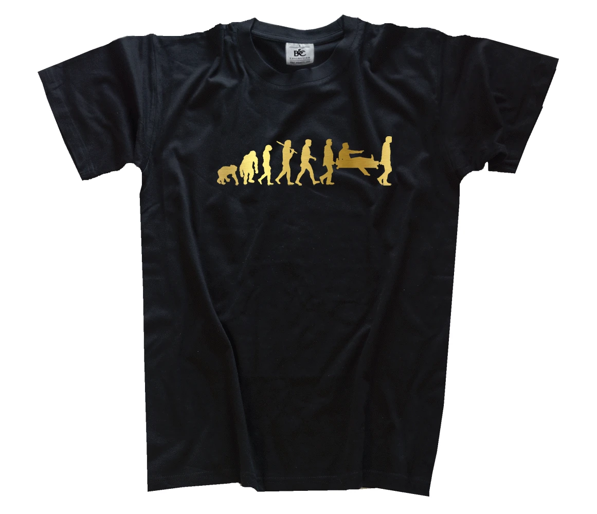 

GOLD Edition Paramedic Emergency Doctor Medical Help Evolution T-Shirt S-XXXL