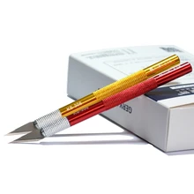 2 шт. стоматологические художники лаборатория керамический скульптурный нож Лезвие шпатель фарфоровый сепаратор с 10 шт. лезвием