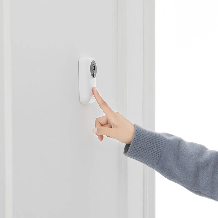 Xiaomi Mijia Dingling умный дверной звонок видеодомофон Wifi камера беспроводная 720p AI