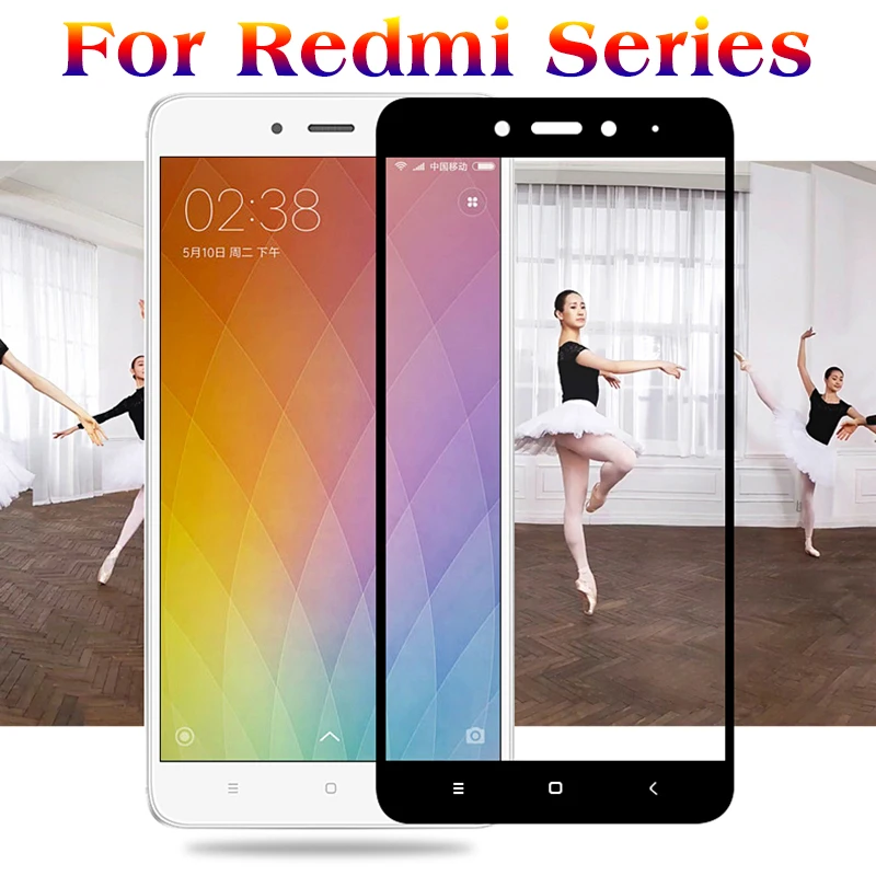 Защитное стекло для Xiaomi Redmi 3 S s 4a Note 4 5 Pro X 4x Plus 5a A Prime закаленное Note5 4pro Note4 Note4x 5plus