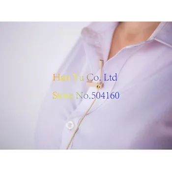 

Quality Male Screw Thread Lock 3.5 mm Jack Plug Invisible Flesh Color Microphone For Wireless Microphone