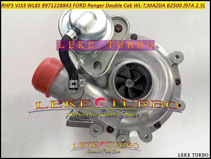 Турбокомпрессор RHF5 VJ33 WL85 VC430090 8971228843 Для FORD Ranger для Mazda Bravo B2500 1999- WL-T J97A 2.5L 115HP |