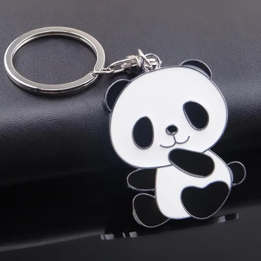 LNRRABC 2018 nuevo Panda titular Metal coche clave llavero encantador moda bolso colgante llavero de regalo llavero lindo llaveros porte clef LNRRABC 2018 nuevo Panda titular Metal coche clave llavero encantador moda bolso colgante llavero de regalo llavero lindo llaveros porte clef