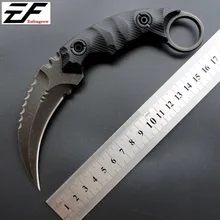 Eafengrow C1691 Karambit Knife CS GO Tactical Claw Knives Counter Strike Knives Outdoor Survival Hunting Knife Camping Tools yalku knife handmade hunting karambit cs go never fade counter strike tactical knife claw karambit neck knife real combat