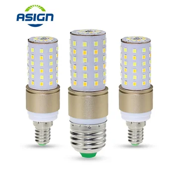 

E27 Led golden Corn Bulbs SMD2835 5W three colors Aluminum LED Eenergy Saving Lights E14 led 20 50 70LEDS led bulbs for house