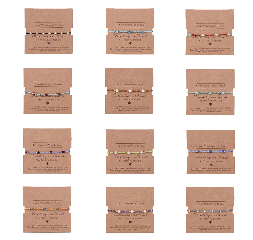 

12 Colors Available Candy Color Seed Beads Handmade Charm Friendship Bracelet Adjustable Woven Strand Fashion Jewelry For Woman