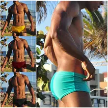 Мужские плавки с низкой талией, шорты для пляжа, одежда для плавания, спортивные боксеры, шорты для плавания, Шорты для плавания