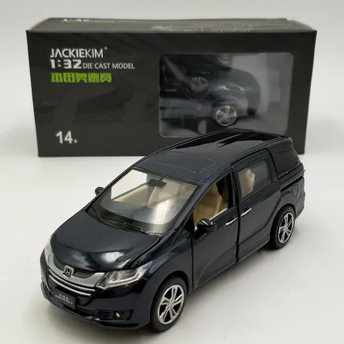 1:32 Honda Odyssey Six открытая дверь имитация сплава Модель автомобиля задний звуковой светильник Модель автомобиля игрушечный автомобиль - Цвет: Красный