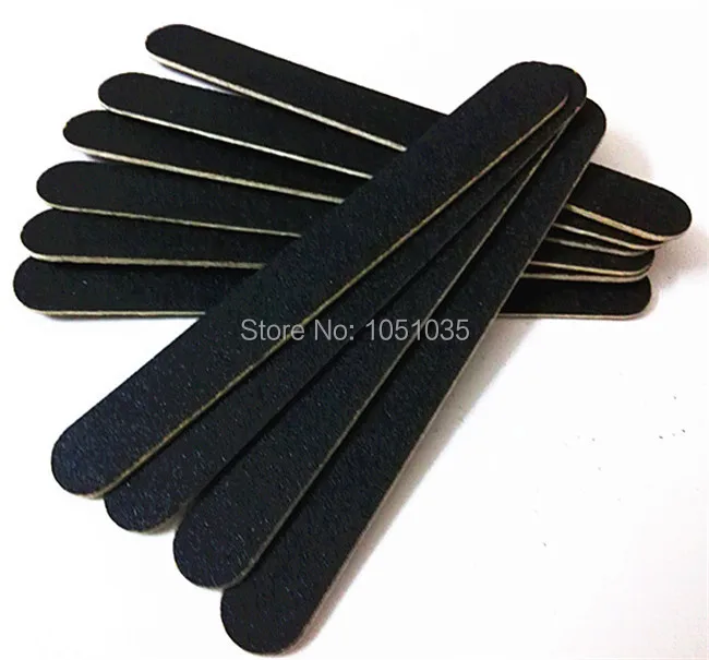 

high quality black nail file wood nail file 5" nail file 180/180 dropshipping 300 pcs/lot
