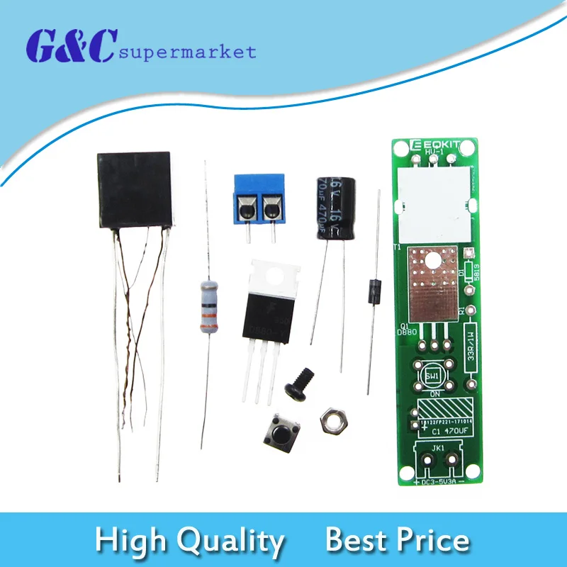 

DC 3-5V 3A HV-1 High Voltage Igniter Kit Arc Ignition Module Suit Generator DIY