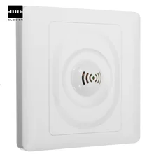 Электрический домашний настенный светильник 250 В, умный голосовой контроль, сенсорный переключатель, звук и светильник, светодиодный датчик задержки s 86X86X30mm