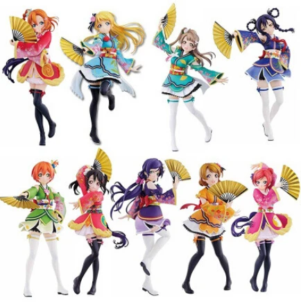 

NEW hot 17 cm LoveLive! Love Live Kousaka Honoka Cinema Scuola Idol Minami Kotori giocattoli action figure collection toy doll