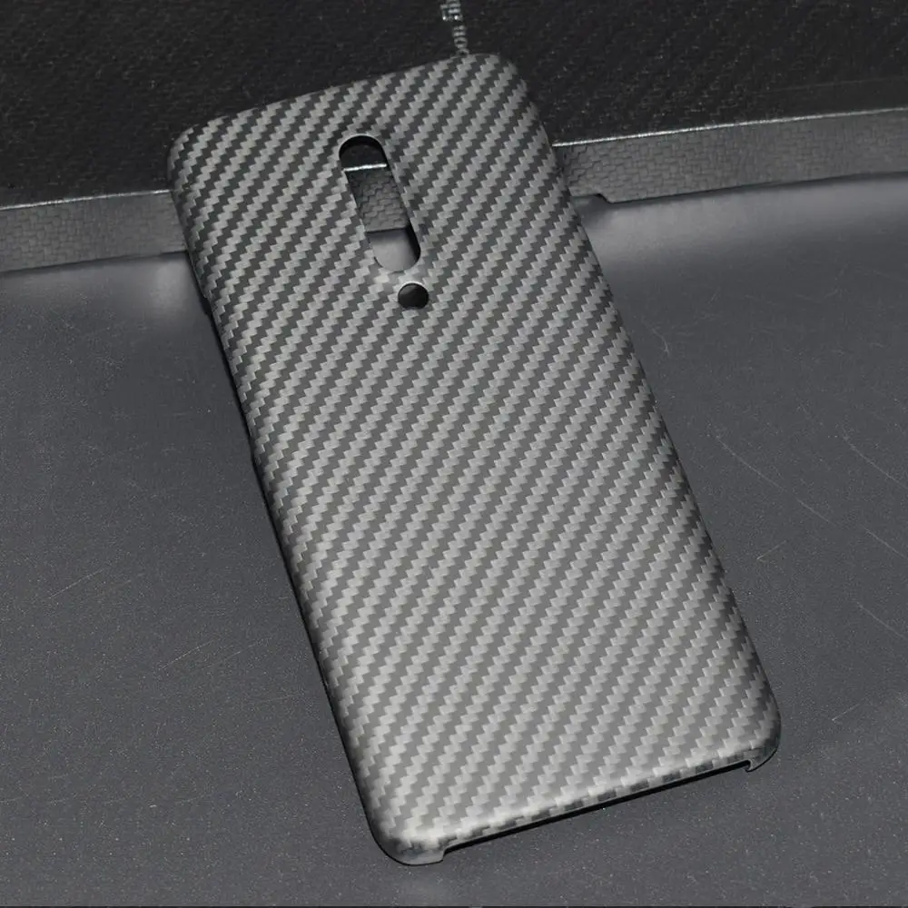 Чехол ENMOV из настоящего углеродного волокна для OnePlus 7 Pro матовый защитный чехол