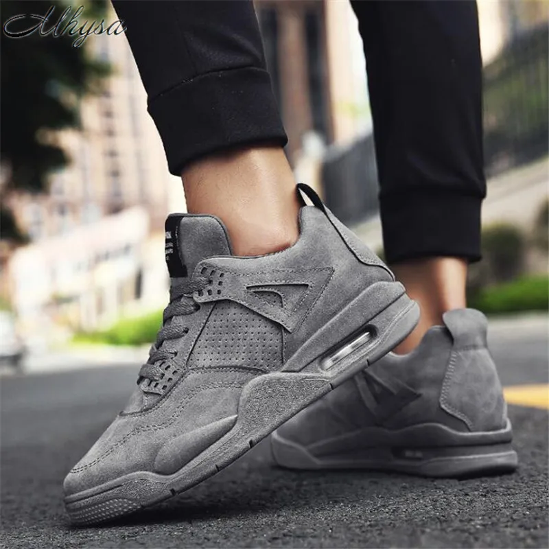 

Mhysa 2019 New vintage leather fashion trend spring and autumn non-slip casual wear comfortable large size men's shoes M028
