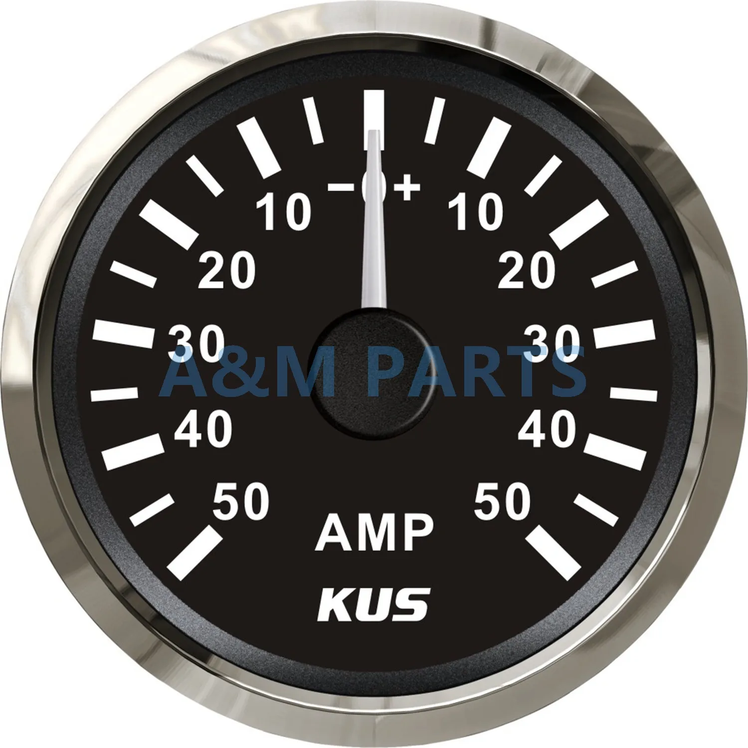 KUS Boat Ammeter Marine AMP Meter Gauge W/ Current Shunt Pick up Unit