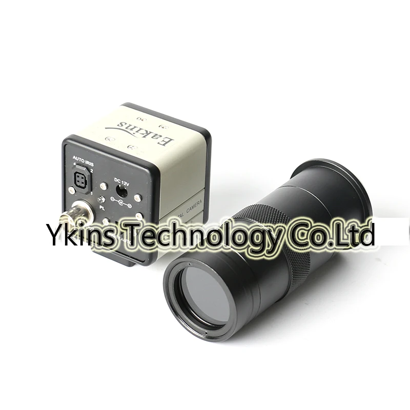 

HD 800TVL 1/3" CCD Digital Industrial BNC Microscope Camera + 100X C Bayonet Lens for Industrial Laboratory Maintenance