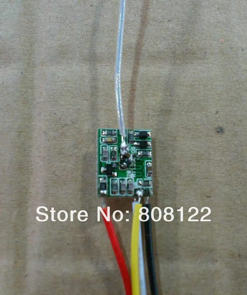 50mw 1.2Ghz Wireless audio and Video Transmission module mini size 13x11mm 1.2G video wireless Transmitter |