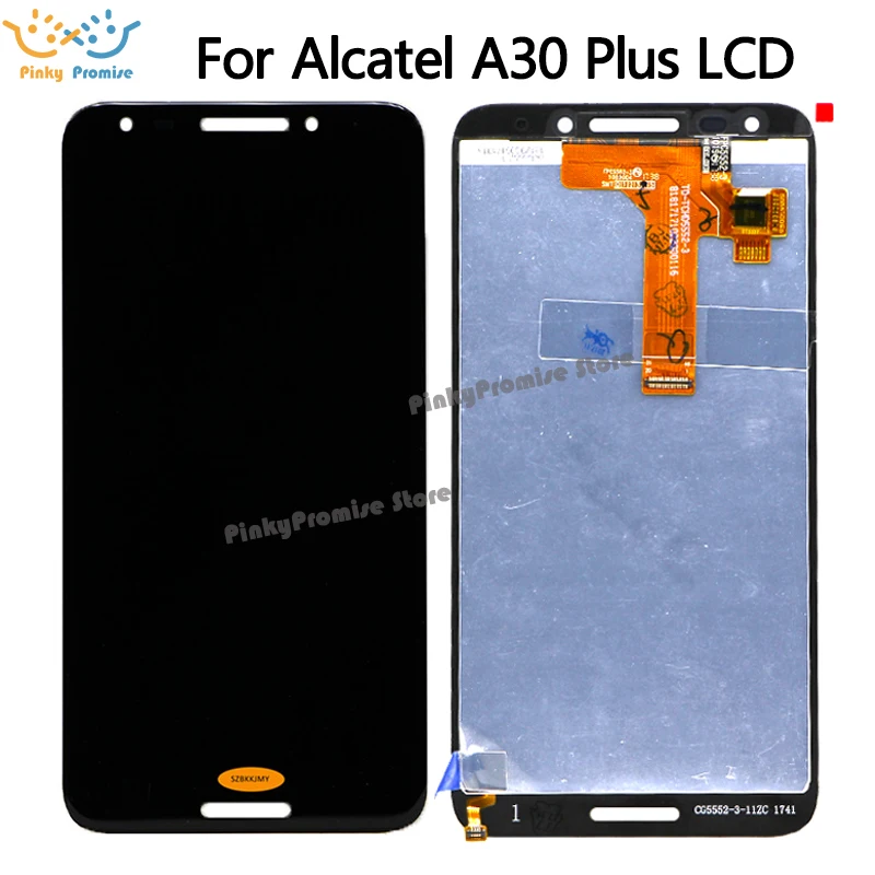 

100% test For Alcatel A30 plus MT6738 LCD Display + Touch Screen Digitizer Assembly forAlcatel A30plus lcd free shipping +tools