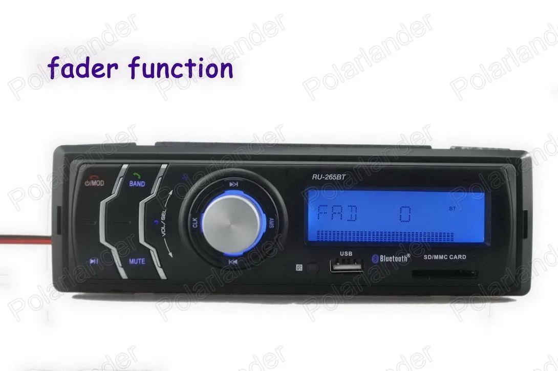 Горячая новинка в тире bluetooth музыкальный телефон автомобильный радио mp3-плеер аудио Авто Стерео fm-приемник USD/SD карта/AUX In