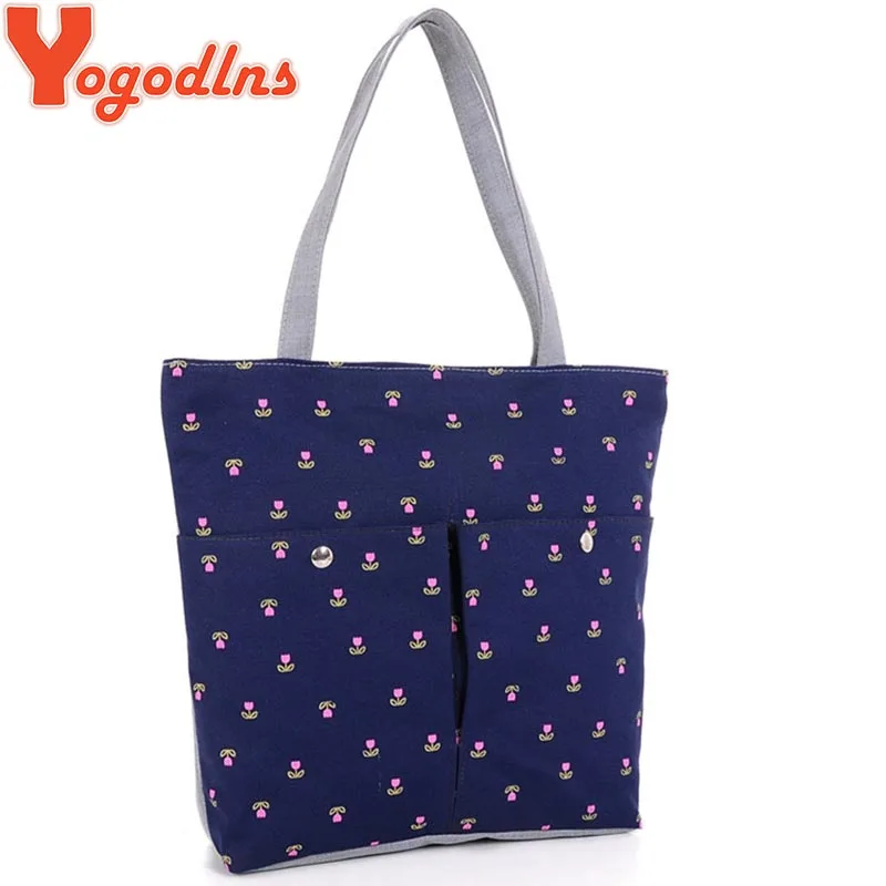 New brand 2017 Fashion Canvas Handbag women Shoulder bag new high quality women Beach Bag Satchel Shopping bags