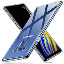 Capa protetora para smartphone, case protetor, tpu, silicone macio, para samsung galaxy note 9, note 8, galaxy note 5 4 tampa traseira