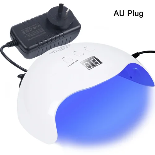 STZ 42W UV LED Lamp Nail Gel Polish Dryer Intelligent Timer Lamp Manicure For All Gel Nails Art Curing Electric Tools SUN X9Plus - Color: SUN X9Plus AU Plug