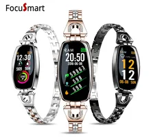 

FocuSmart NEW Ladies Smart watch Fitness Tracker Blood pressure Sleep monitor Heart Rate Monitor Smart Band For IOS Andriod