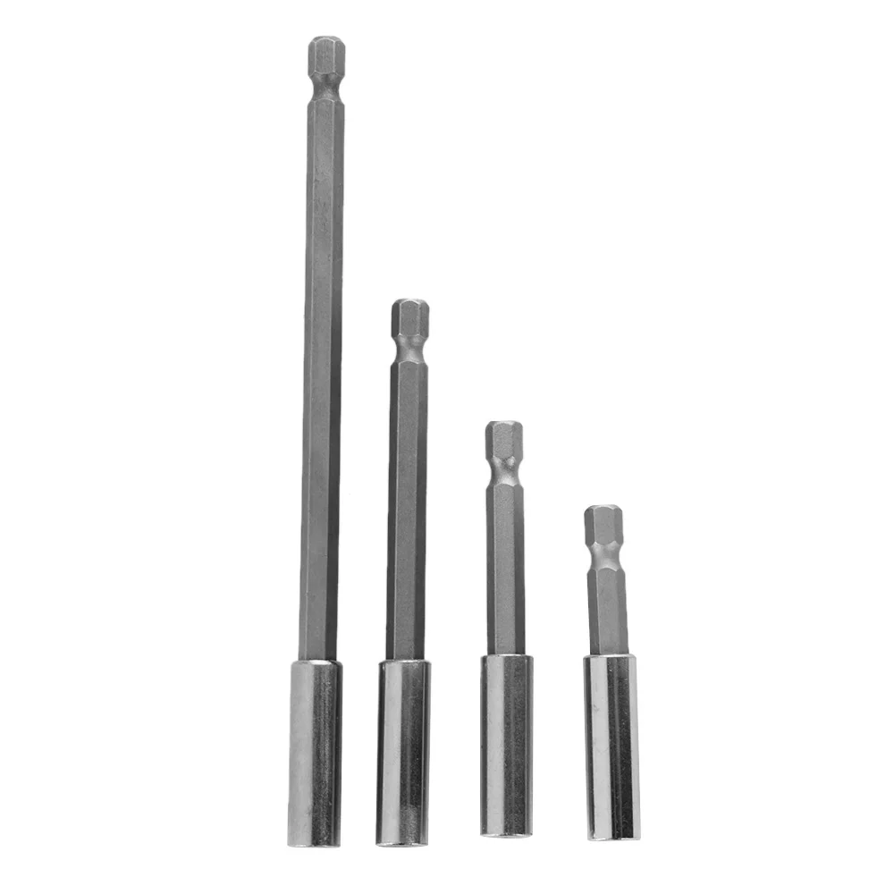 

60 75 100 150mm Holder Magnetic Quick Release Electric Drill Multi-functional 1/4" Hex Shank Screwdriver Bit Parts Conversion