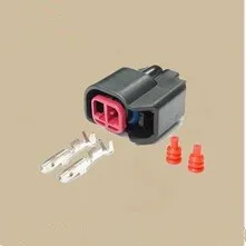 

100pcs/lot DJH7021F-2.2-21 ls2 ls3 ev6 ev14 USCAR Fuel Injector Pigtail Connectors 2pins