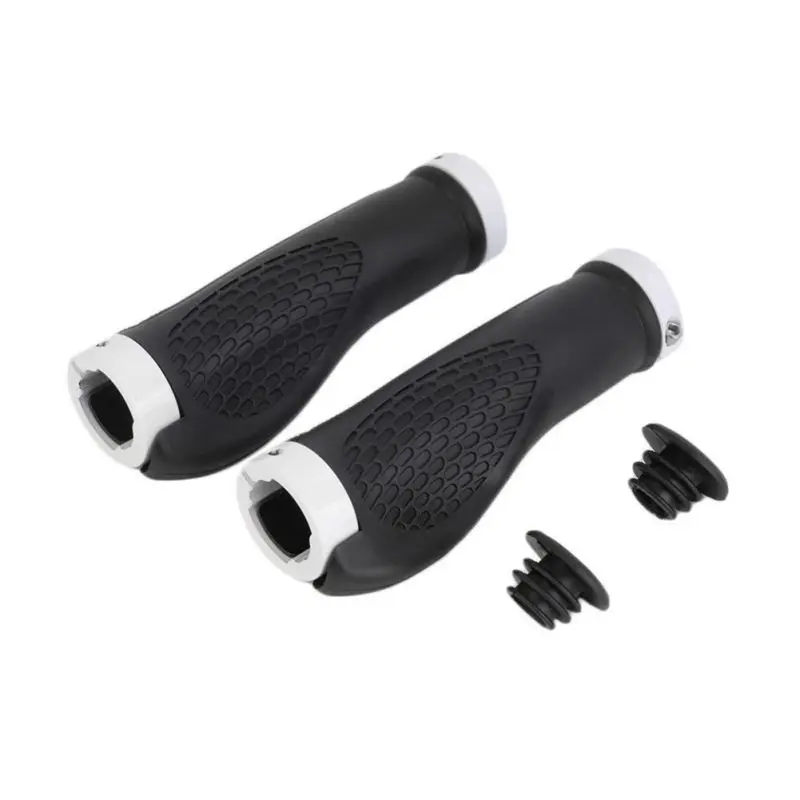 

MTB Road Cycling Skid-Proof Grips Anti-Skid Rubber Bicycle Grips Mountain Bike Lock On Bicycle Handlebars Grips Outdoor