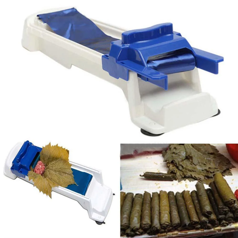 суши новый Овощной мясной прокат Dolmer Magic Roller Фаршированная виноградная лишайная лишайня Moedor De Carne - изображение