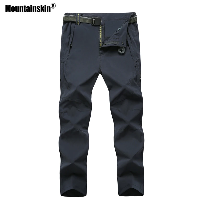 Mountainskin Men's Quick Dry Outdoor Sports Hiking Pants Plus Size 8xl