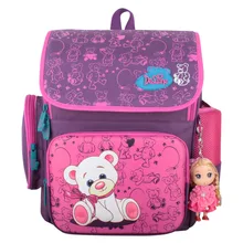 New Cartoon Bear Backpack School Satchel Children School Bags Orthopedic Waterproof Backpacks Girls School Backpacks