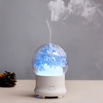

Creative Eternal Flower Aromatherapy Humidifier Birthday Gift 100ml Colorful Direct Essential Oil Aromatherapy Machine 10W