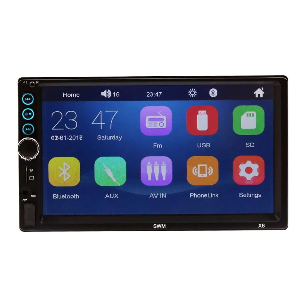 

Adeeing Car Radio 2 Din Autoradio 7"Mp5 Player Multimedia Player 2din Audio Bluetooth Mirror Link Steering Control