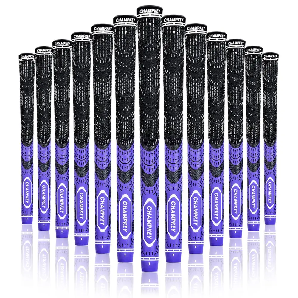 جديد Champkey MCS مقابض لعبة الغولف 10x متعددة مجمع متوسطة الحجم نادي الغولف القبضات 10 ألوان شحن مجاني