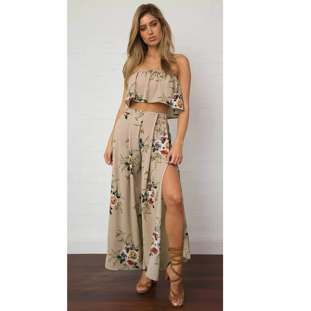 chiffon two piece