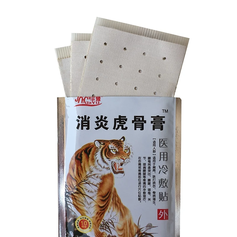 30 قطعة النمر الطبية الجص القضاء التهاب الألم الرعاية الصحية الجص من الألم المرض الروماتويدي التهاب المفاصل