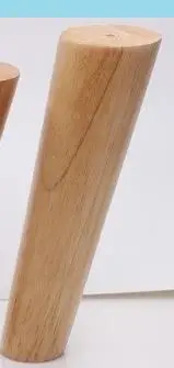 1 шт. ножки мебели дуба твердой древесины диван чайный шкаф ноги скандинавском стиле журнальный столик ножки мебель запчасти - Цвет: height 40cm 1pc