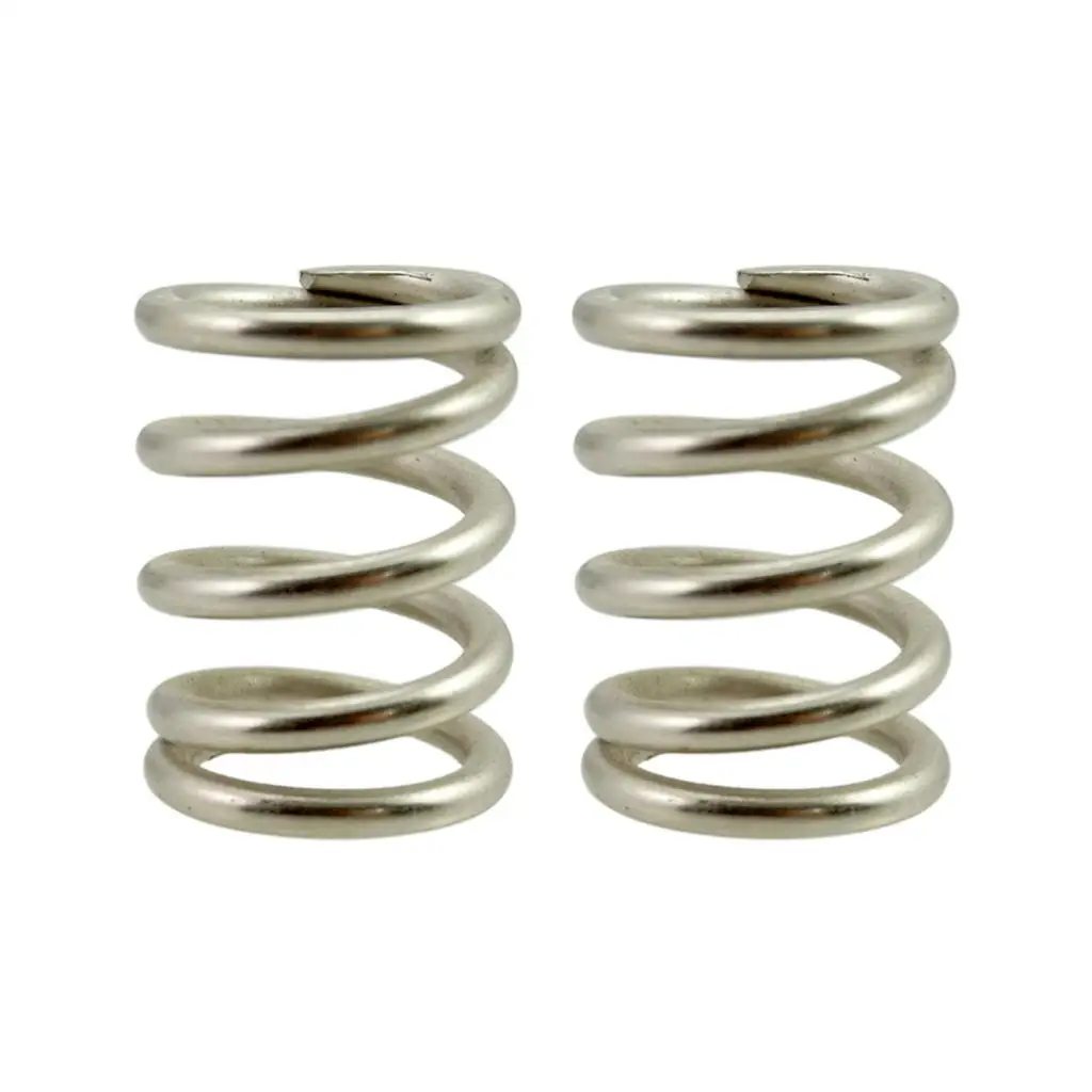 2pcs Silver Tremolo Vibrato Tension Springs for Bass Bigsby Electric Guitar Parts & Accessories Replacement