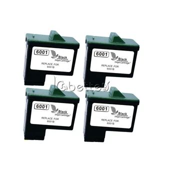 

4 Packs, High Quality Black Ink Inkjet Printer Cartridges for Lenovo 6001B for LENOVO 3110 M710 1201i 2401i...