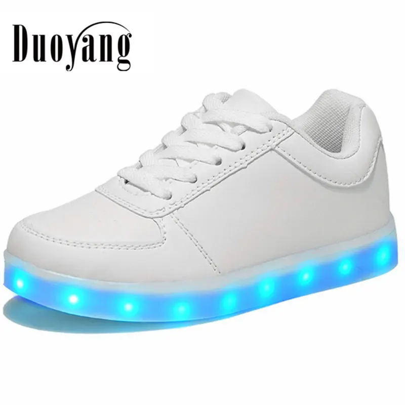 

Led shoes for adults women led luminous shoes hot 2019 plus size woman casual shoes