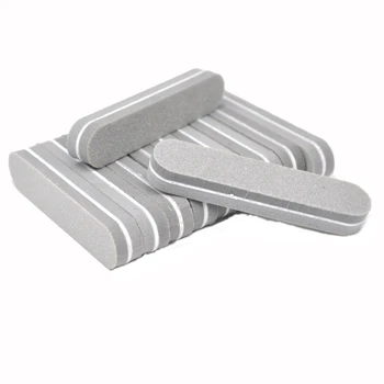 

40x Nail Art Gray Small Sponge Nail File 100/180 Block Buffer Manicure UV Gel Polisher Nails Polish Files Manicure BuffersTools